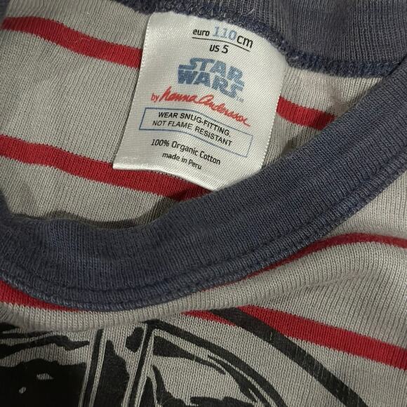 Size 5 Hanna Andersson Star Wars Pajamas - Picture 5 of 7